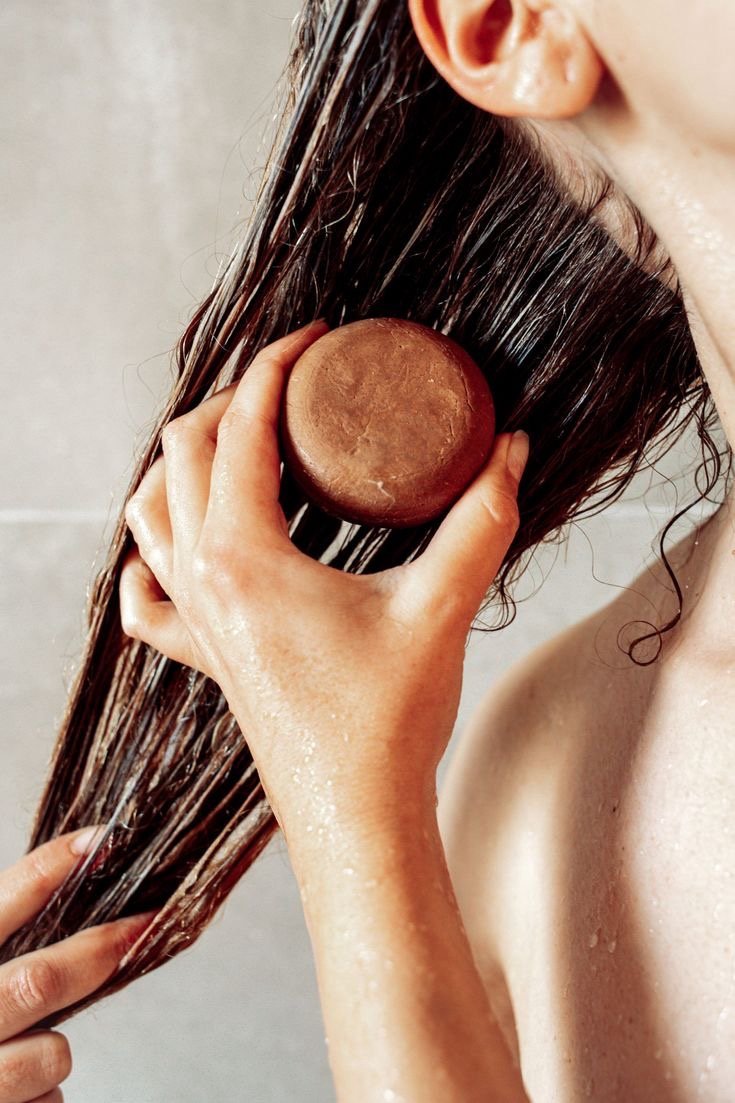 img_5160 cheveux bouclés/secs Shampoing solide – Image 1